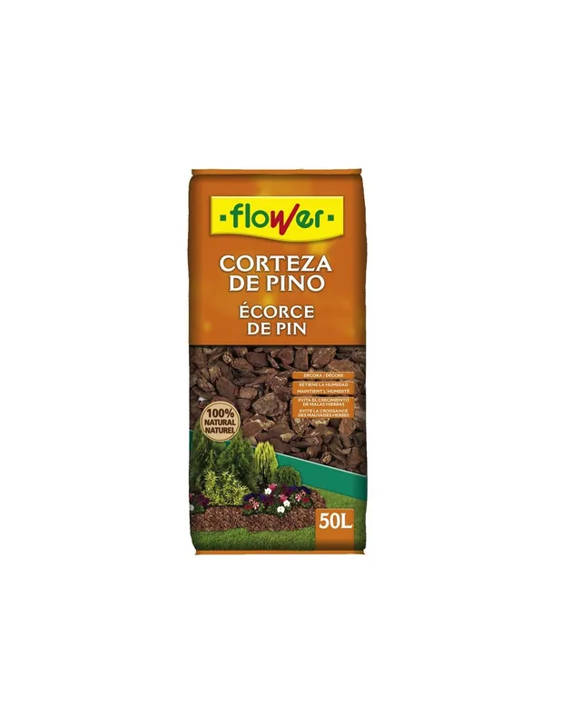 CORTEZA DE PINO PARA DECORAR 30/50 (50L) Lujoso