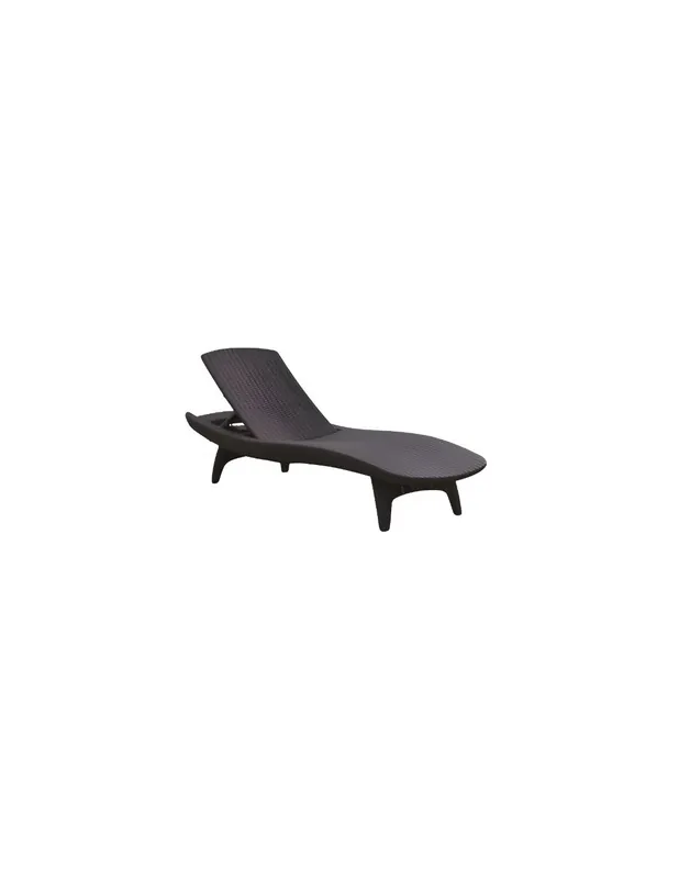 TUMBONA KETER PACIFIC MULTIPOSICIONES ANTRACITA 130cm Última Oportunidad