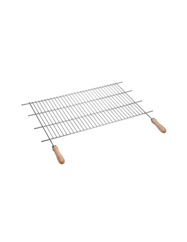 PARRILLA BARBACOA ZN MANGO MADERA 100x40cm Precio Rebajado
