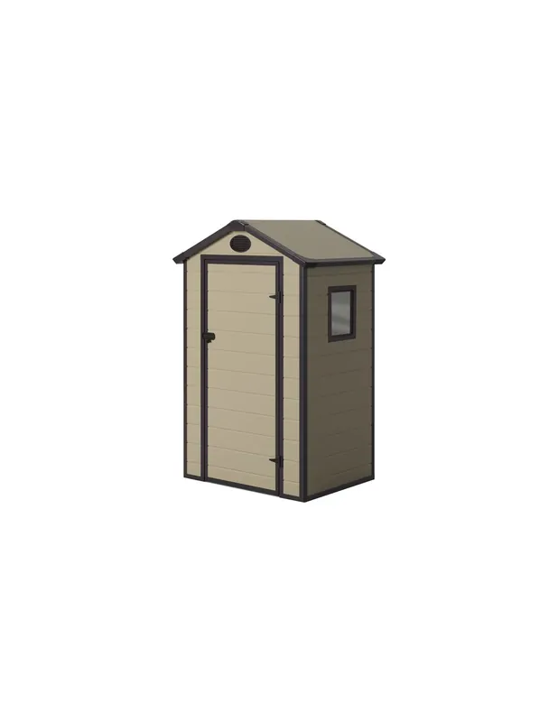 Certificado CASETA RESINA STELLA BEIGE/CHOCOLATE 130x103x203cm