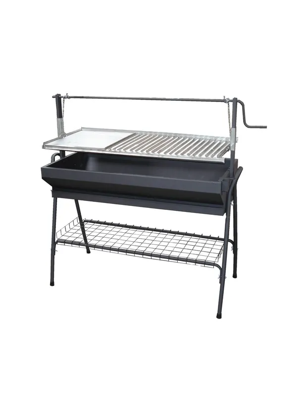 Envío Inmediato BARBACOA CON PARRILLA INOX REGULABLE 60cm