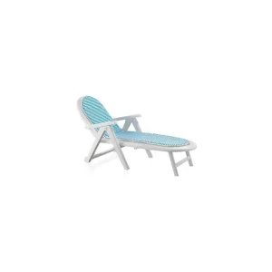 Stock Limitado TUMBONA CAIMAN BLANCA CON COJIN 195x72cm