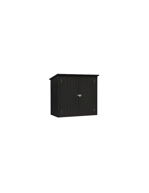 A Buen Precio COBERTIZO EXTERIOR ACERO ARYA 1700L 147x86x122cm