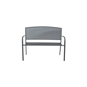 BANCO KOOPMAN GRAFITO METAL ACERO 88x116x62cm Precio Reducido