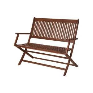 Oferta De Temporada BANCO KOOPMAN PLEGABLE MADERA ACACIA 89x118x63cm