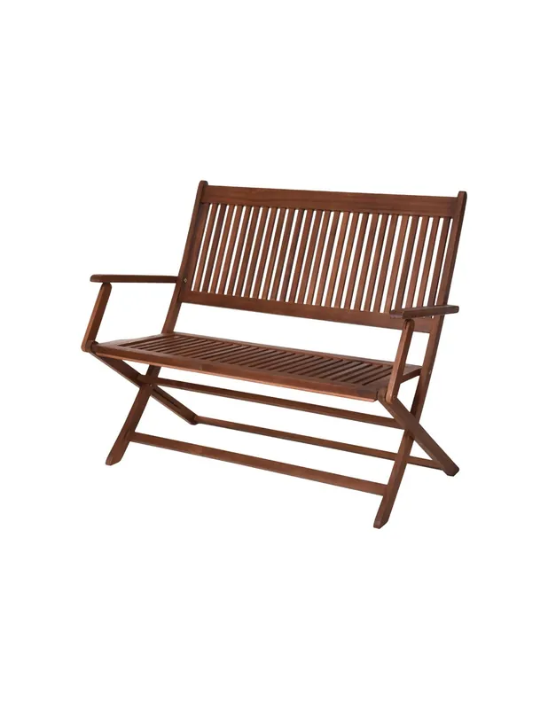 Oferta De Temporada BANCO KOOPMAN PLEGABLE MADERA ACACIA 89x118x63cm