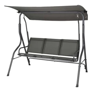 Certificado BALANCIN 3 PLAZAS ALTURA GRIS OSCURO 170cm