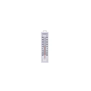 Premium TERMOMETRO PLASTICO HORTUP BLANCO INTERIOR EXTERIOR FLOWER