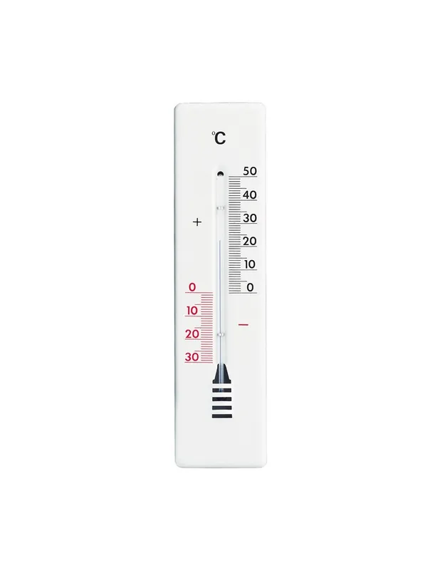 TERMOMETRO ATMOSFERICO METAL BLANCO HERTER Auténtico