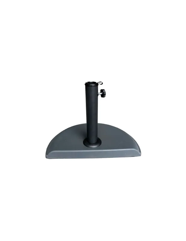 Nuevo Modelo PIE PARASOL DE BALCON EN HORMIGON NEGRO 10kg