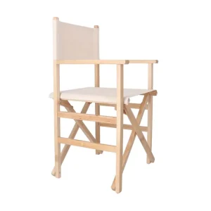 SILLON DIRECTOR BARNIZADO CON LONA 51,5x46x86cm Imprescindible (Must-Have)