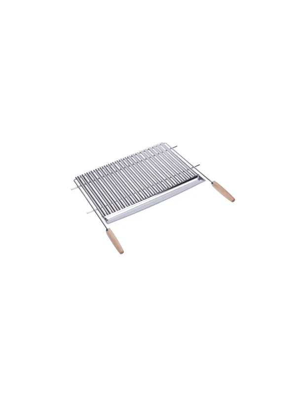 Hecho A Mano PARRILLA VARILLA EN V INOX SAUVIC 60x44cm