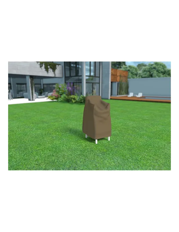 Precio De Oferta FUNDA SILLAS NORTENE POLIESTER PU 70x70x110cm VISON