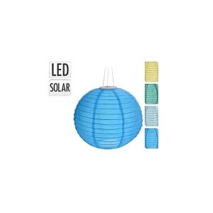 No Te Lo Pierdas LAMPARA LED SOLAR ESFERICA COLOR 40cm