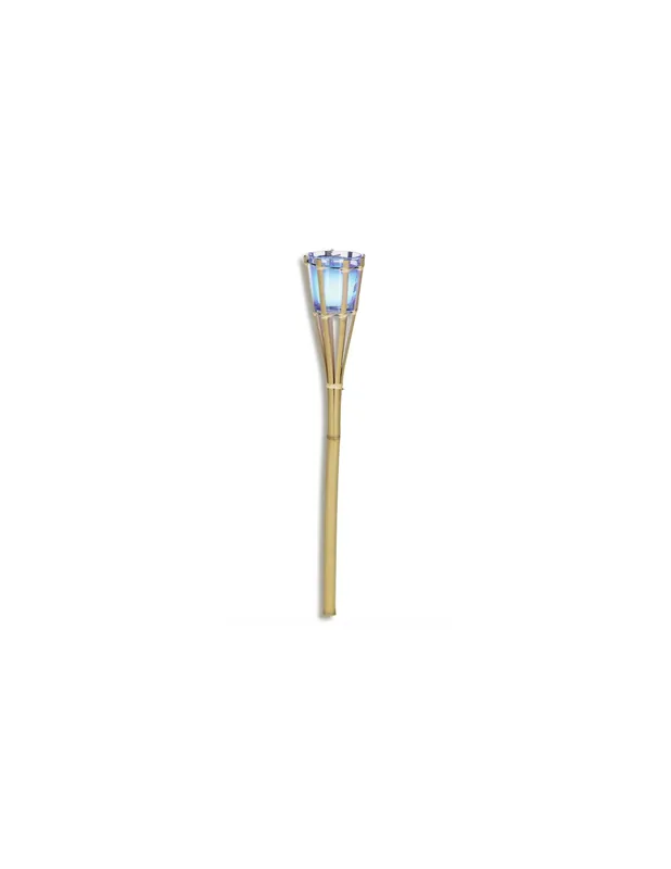 Promoción ANTORCHA DE BAMBU CON VELA CITRONELA 77cm CON PILA