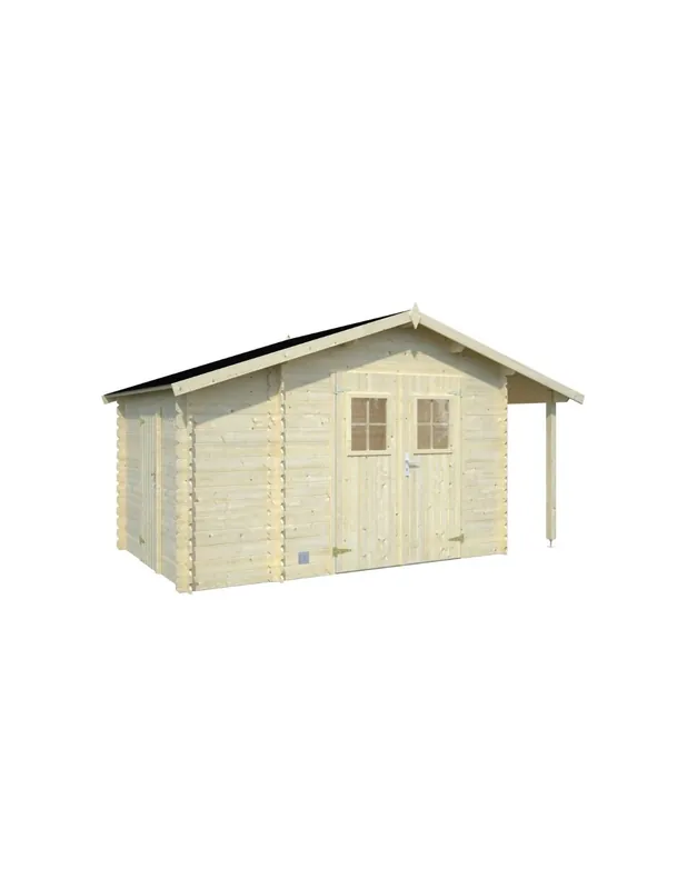 CASETA DE MADERA MERIBEL MACHIHEMBRADA 260x230cm Máxima Calidad