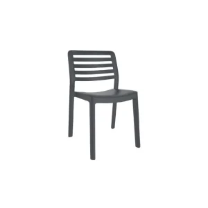 SILLA WIND POLIPROPILENO GRIS Popular
