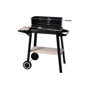 Última Versión BARBACOA CON PARRILLA GRADUABLE 54x34x85cm