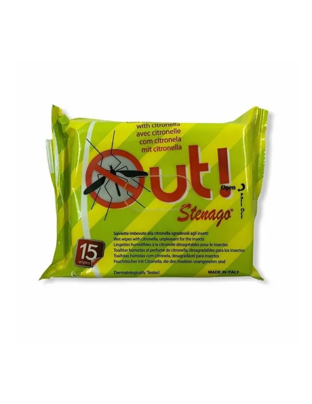 Exclusivo TOALLITAS ANTIMOSQUITOS (15UD)