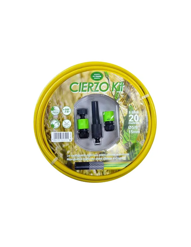 MANGUERA CON ACCESORIOS FITT CIERZO Ø15mm 20m Precio Reducido
