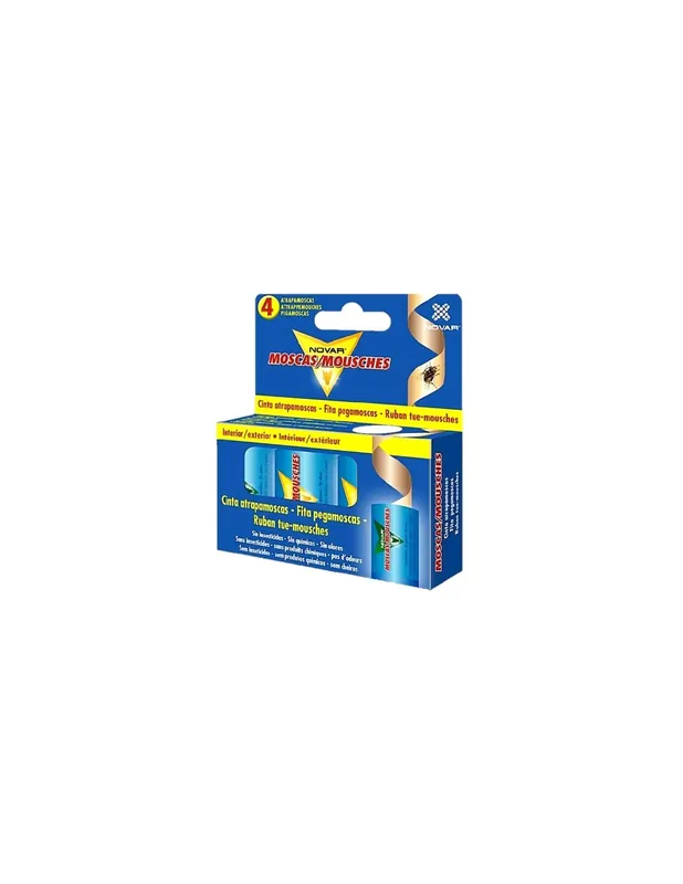 Rebajas TIRAS ATRAPA MOSCAS NOVAR (4UD)