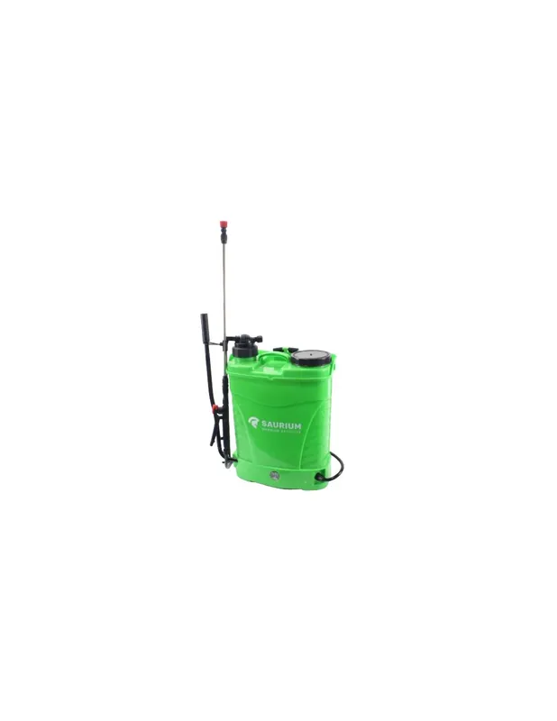 PULVERIZADOR SULFATADORA A BATERIA 12V 8A LANZA INOX (16L) Mejor Precio