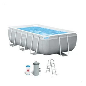 PISCINA PRISM FRAME RECTANGULAR 300x175x80cm 3539L + ACCESORIOS Súper Precio