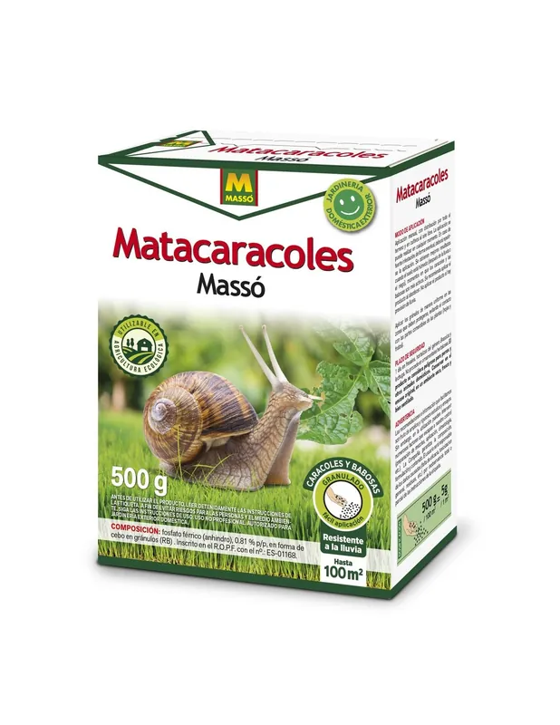 MATACARACOLES MASSO (500g) Garantía De Devolución De Dinero
