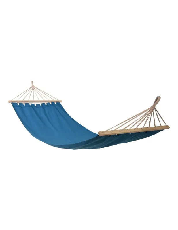 Tendencia HAMACA COLGANTE AZUL 200x80cm (LARGO TOTAL 280cm)