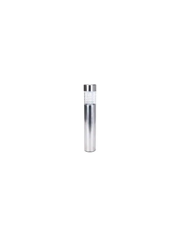BALIZA SOLAR INOX + BATERIA 49cm Ø6cm Ordenar Ahora Mismo