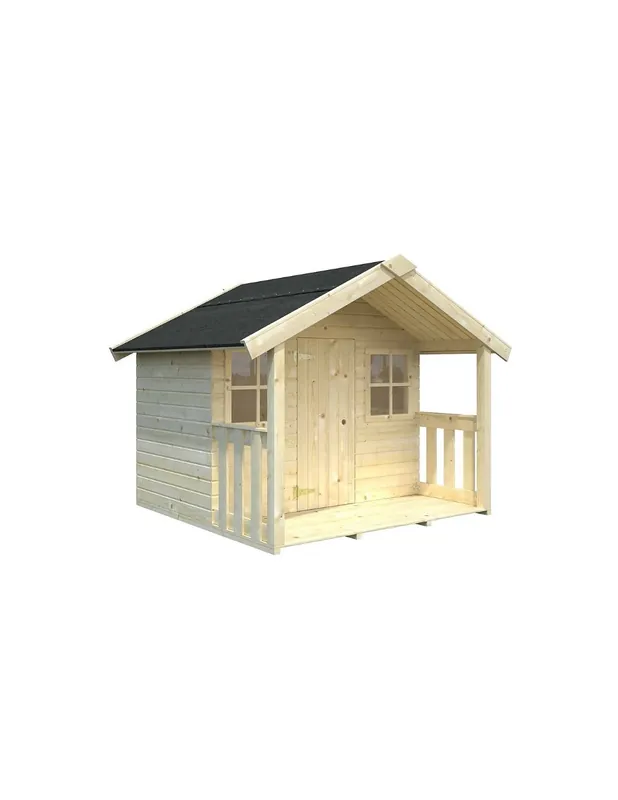 A Buen Precio CASETA MADERA INFANTIL FELIX 180x112x169cm