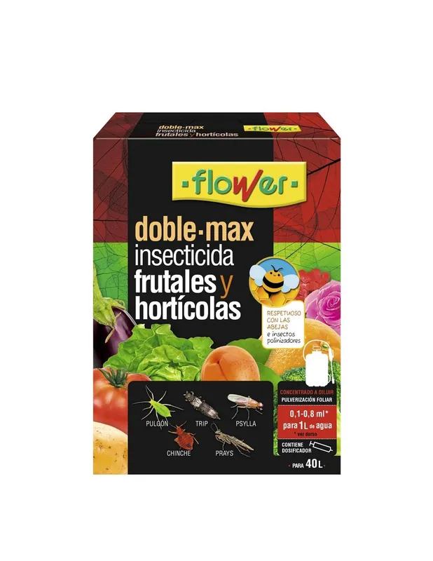 Devolución Gratuita INSECTICIDA CONCENTRADO DOBLE-MAX FLOWER (8ml)