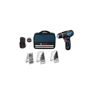 Stock Limitado TALADRO PERCUTOR A BATERIA GSB 12V-15 BOSCH 2x2AH +ACCESORIOS