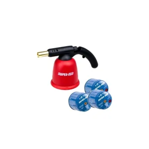 Edición Limitada SOPLETE GAS SUPER-EGO ECO + 3 CARTUCHOS