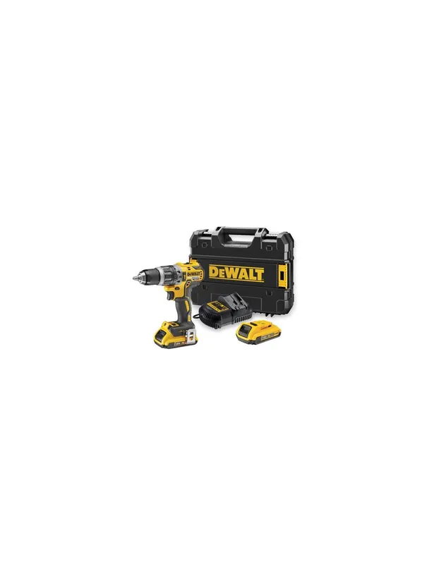 Envío Internacional TALADRO PERCUTOR XR DEWALT DE BATERIA 2x2AH