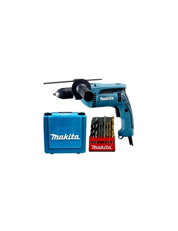 TALADRO PERCUTOR HP1641K1X MAKITA 680W Última Versión