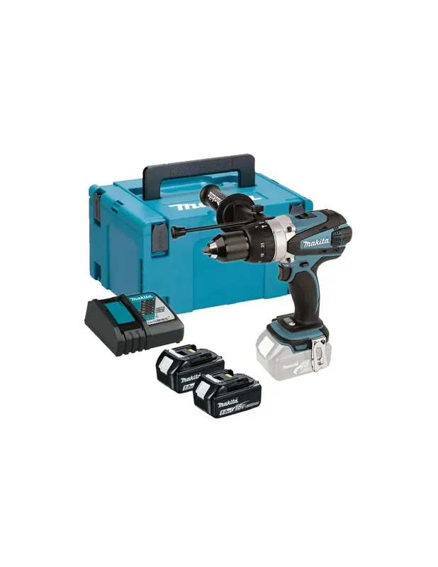 Oferta Especial TALADRO COMBINADO A BATERIA DHP458RTJ MAKITA 2x5AH