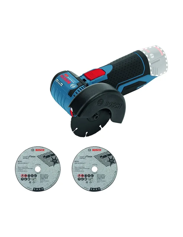 AMOLADORA A BATERIA GWS BOSCH 12V 76mm Certificado