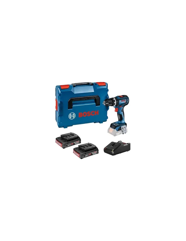 TALADRO PERCUTOR A BATERIA GSB18V-45 BOSCH 2x2AH Venta Final
