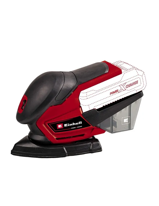 Lujoso LIJADORA DELTA EINHELL TE-OS 18/150Li SIN BATERIA 18V 150x100mm