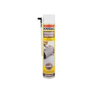 Compra Hoy ESPUMA POLIURETANO SPRAY CANULA SOUDAL 750ml