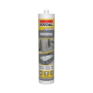 SILICONA TRANSPARENTE UNIVERSAL SOUDAL 280ml Precio Rebajado