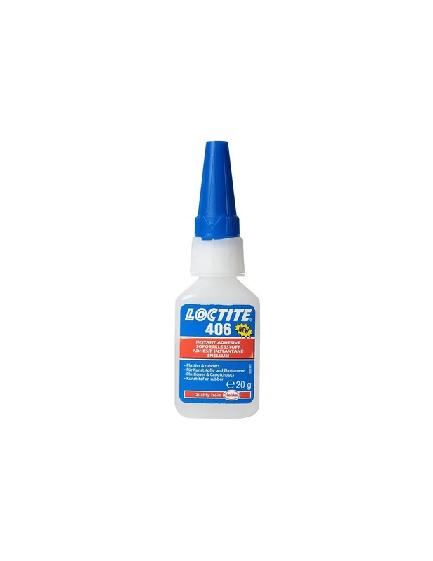 Marca Reconocida LOCTITE 406 GOMA DIFICIL