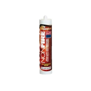 SILICONA NEUTRA NONFIRE ALTA TEMPERATURA NEGRO 300ml Oferta