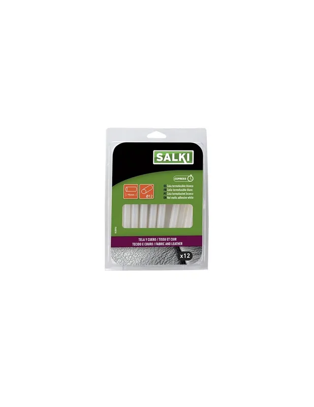 Pago Seguro BARRA DE COLA PARA TELA/CUERO SALKI Ø12x95mm 12UD