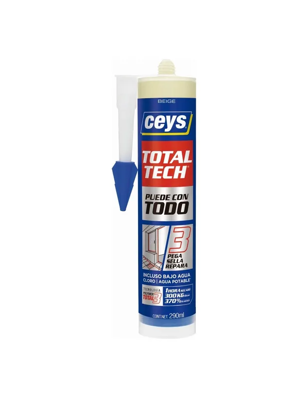 Profesional ADHESIVO MULTIUSOS TOTAL TECH BLANCO CEYS 125ml