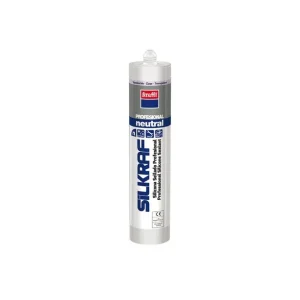 Económico SILICONA NEUTRA TRASLUCIDA KRAFFT 300ml 12UD