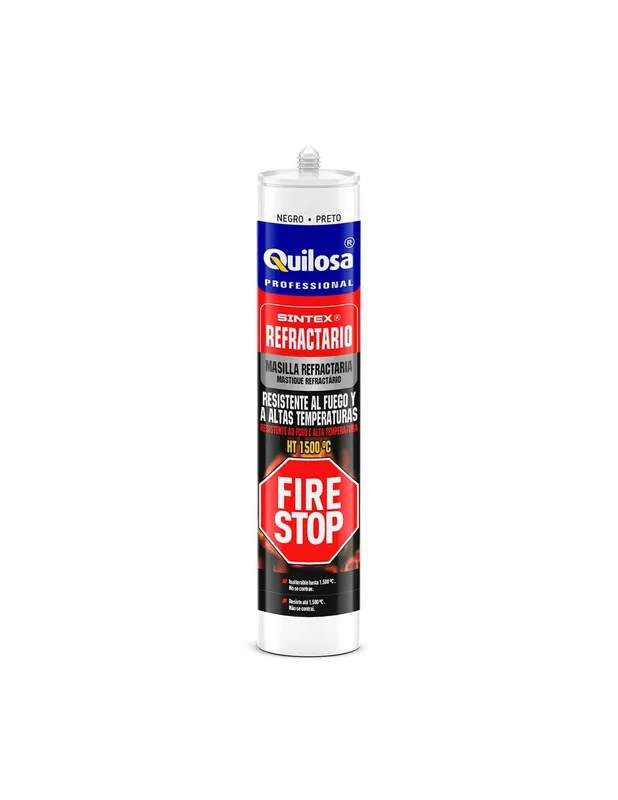 Barato MASILLA REFRACTARIA 1500º SINTEX NEGRA 300ml