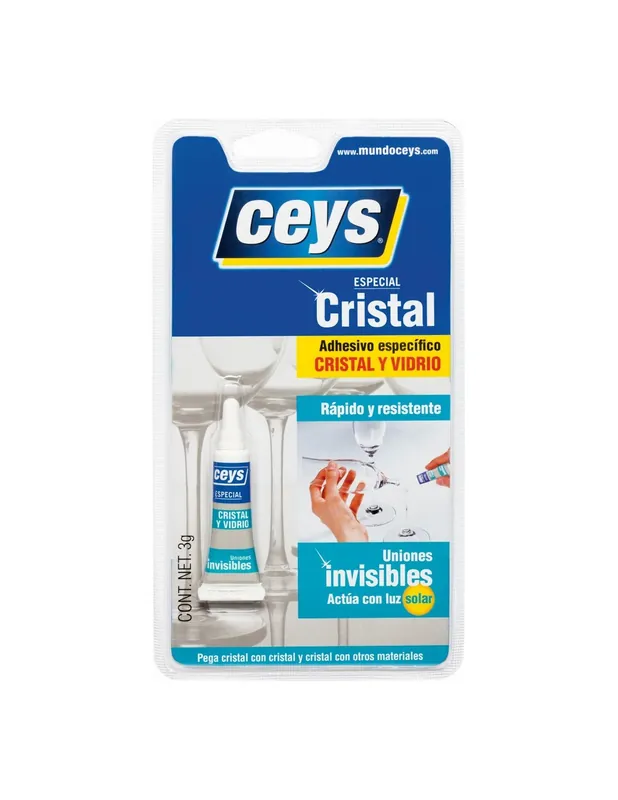 ADHESIVO ESPECIAL CRISTAL CEYS 3g No Te Lo Pierdas