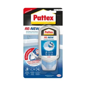 SILICONA BAÑOS PATTEX RE-NEW BLANCO 80ml Compra Hoy